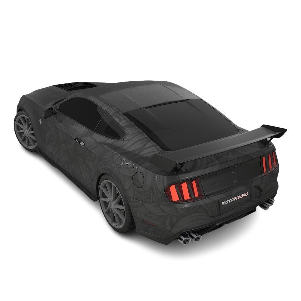 3M / AVERY DENNISON | VINYL WRAPPING FILM PRINTED GRAPHICS | CUSTOM RIDE | FLORAL FURY WRAPS | GOTHIC BLOOM | CR1203