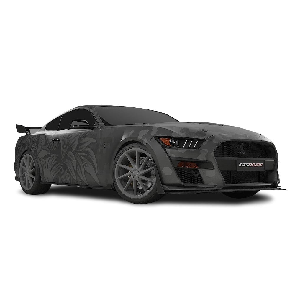 3M / AVERY DENNISON | VINYL WRAPPING FILM PRINTED GRAPHICS | CUSTOM RIDE | FLORAL FURY WRAPS | GOTHIC BLOOM | CR1203