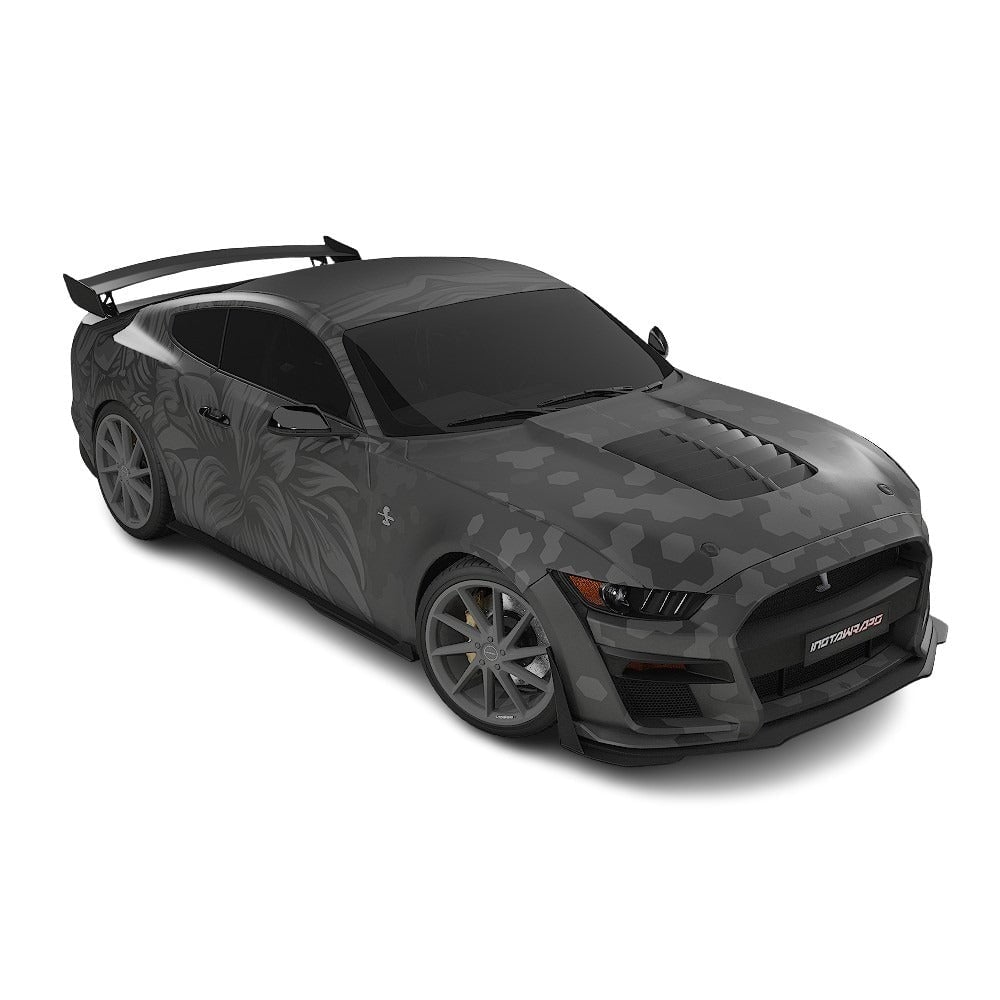 3M / AVERY DENNISON | VINYL WRAPPING FILM PRINTED GRAPHICS | CUSTOM RIDE | FLORAL FURY WRAPS | GOTHIC BLOOM | CR1203