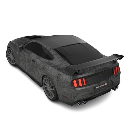 3M / AVERY DENNISON | VINYL WRAPPING FILM PRINTED GRAPHICS | CUSTOM RIDE | FLORAL FURY WRAPS | GOTHIC BLOOM | CR1203