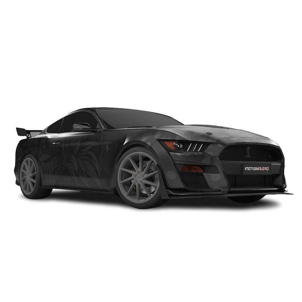 3M / AVERY DENNISON | VINYL WRAPPING FILM PRINTED GRAPHICS | CUSTOM RIDE | FLORAL FURY WRAPS | GOTHIC BLOOM | CR1203