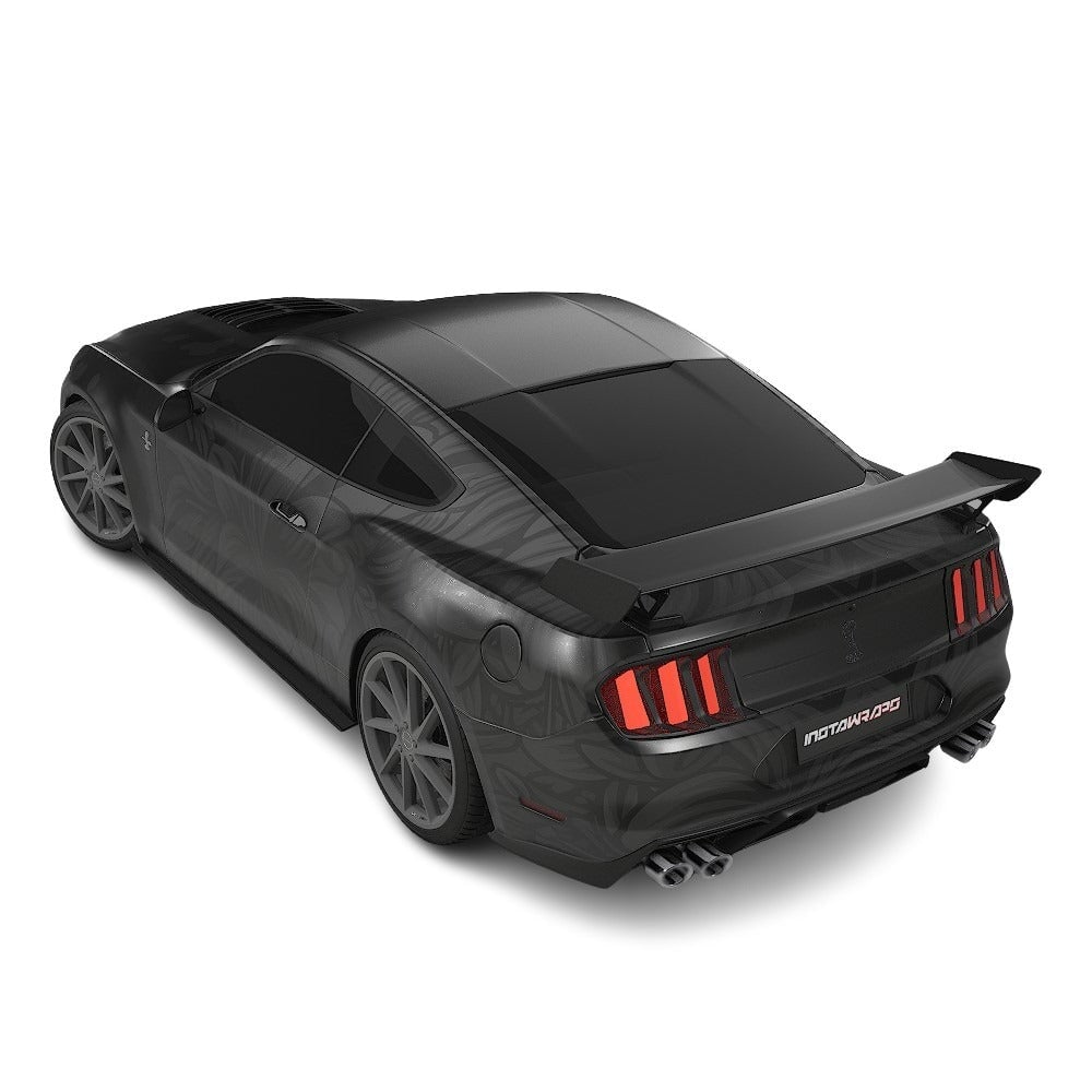 3M / AVERY DENNISON | VINYL WRAPPING FILM PRINTED GRAPHICS | CUSTOM RIDE | FLORAL FURY WRAPS | GOTHIC BLOOM | CR1203