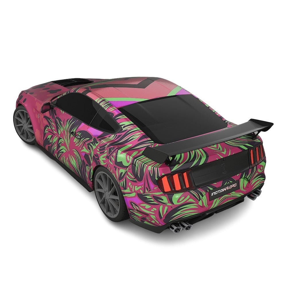 3M / AVERY DENNISON | VINYL WRAPPING FILM PRINTED GRAPHICS | CUSTOM RIDE | FLORAL FURY WRAPS | GOTHIC BLOOM | CR1205