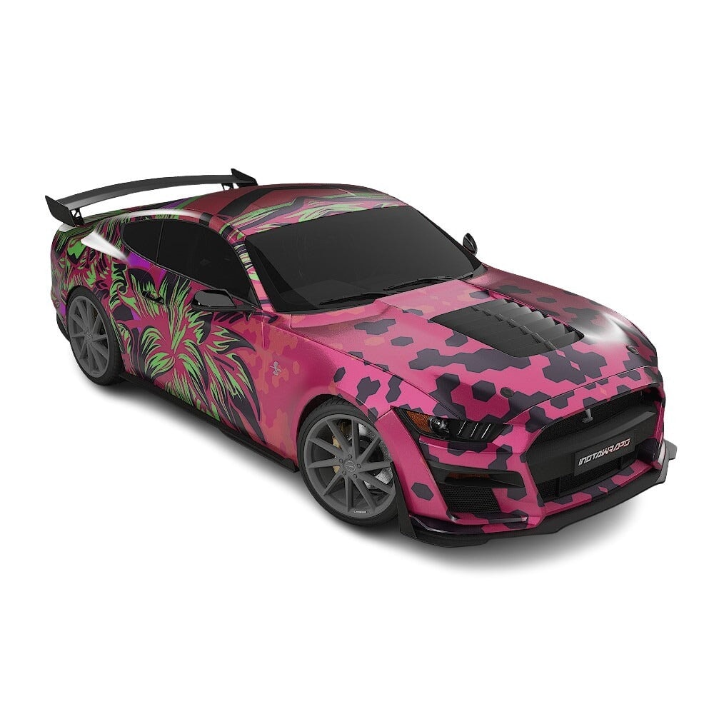 3M / AVERY DENNISON | VINYL WRAPPING FILM PRINTED GRAPHICS | CUSTOM RIDE | FLORAL FURY WRAPS | GOTHIC BLOOM | CR1205