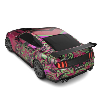 3M / AVERY DENNISON | VINYL WRAPPING FILM PRINTED GRAPHICS | CUSTOM RIDE | FLORAL FURY WRAPS | GOTHIC BLOOM | CR1205
