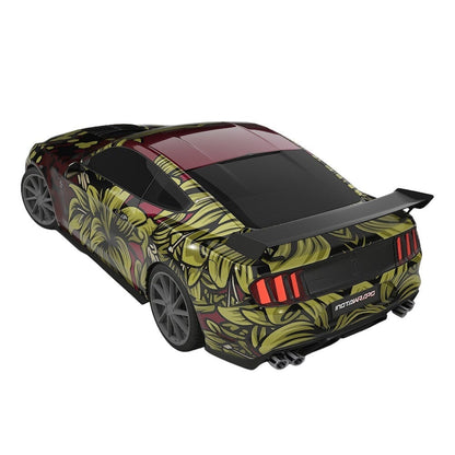 3M / AVERY DENNISON | VINYL WRAPPING FILM PRINTED GRAPHICS | CUSTOM RIDE | FLORAL FURY WRAPS | GOTHIC BLOOM | CR1206