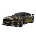 3M / AVERY DENNISON | VINYL WRAPPING FILM PRINTED GRAPHICS | CUSTOM RIDE | FLORAL FURY WRAPS | GOTHIC BLOOM | CR1206