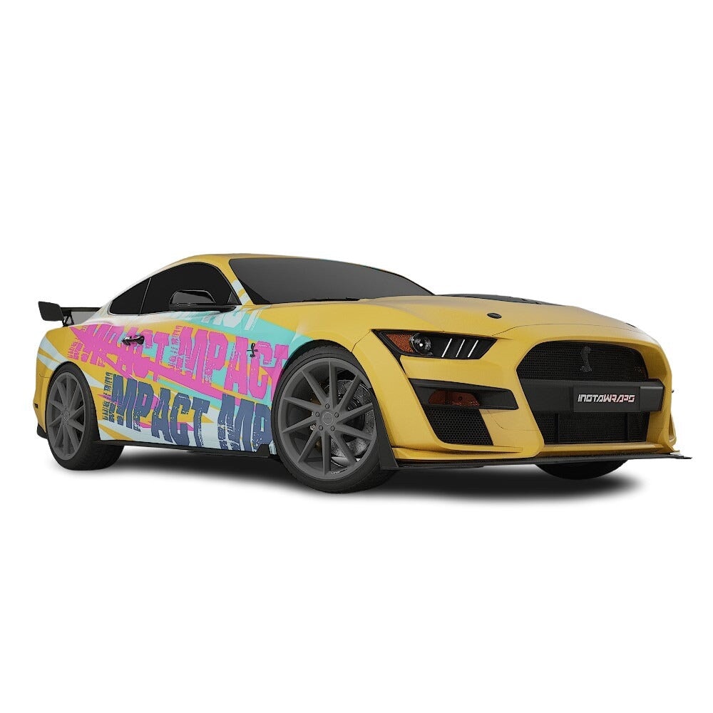 3M / AVERY DENNISON | VINYL WRAPPING FILM PRINTED GRAPHICS | CUSTOM RIDE | STREET SERIES WRAPS | IMPACT ZONE | CR5103