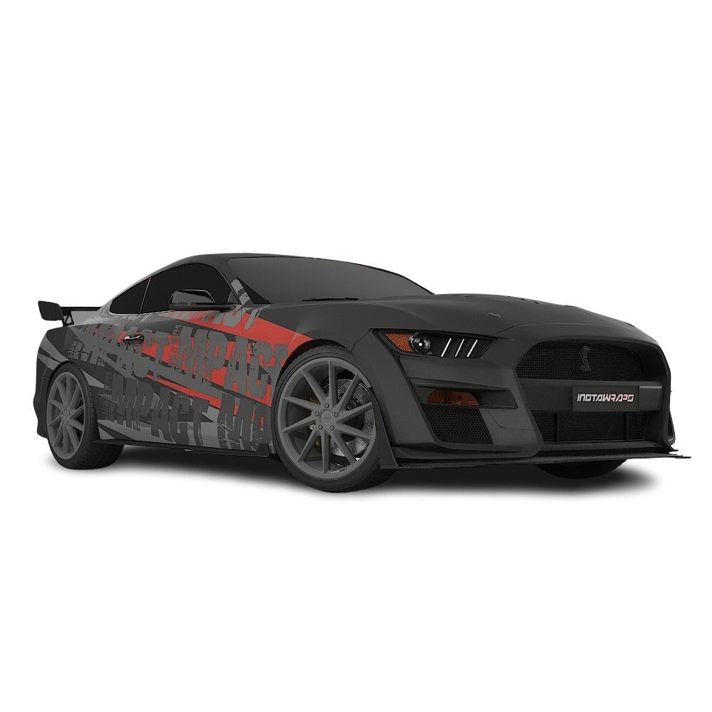 3M / AVERY DENNISON | VINYL WRAPPING FILM PRINTED GRAPHICS | CUSTOM RIDE | STREET SERIES WRAPS | IMPACT ZONE | CR5101