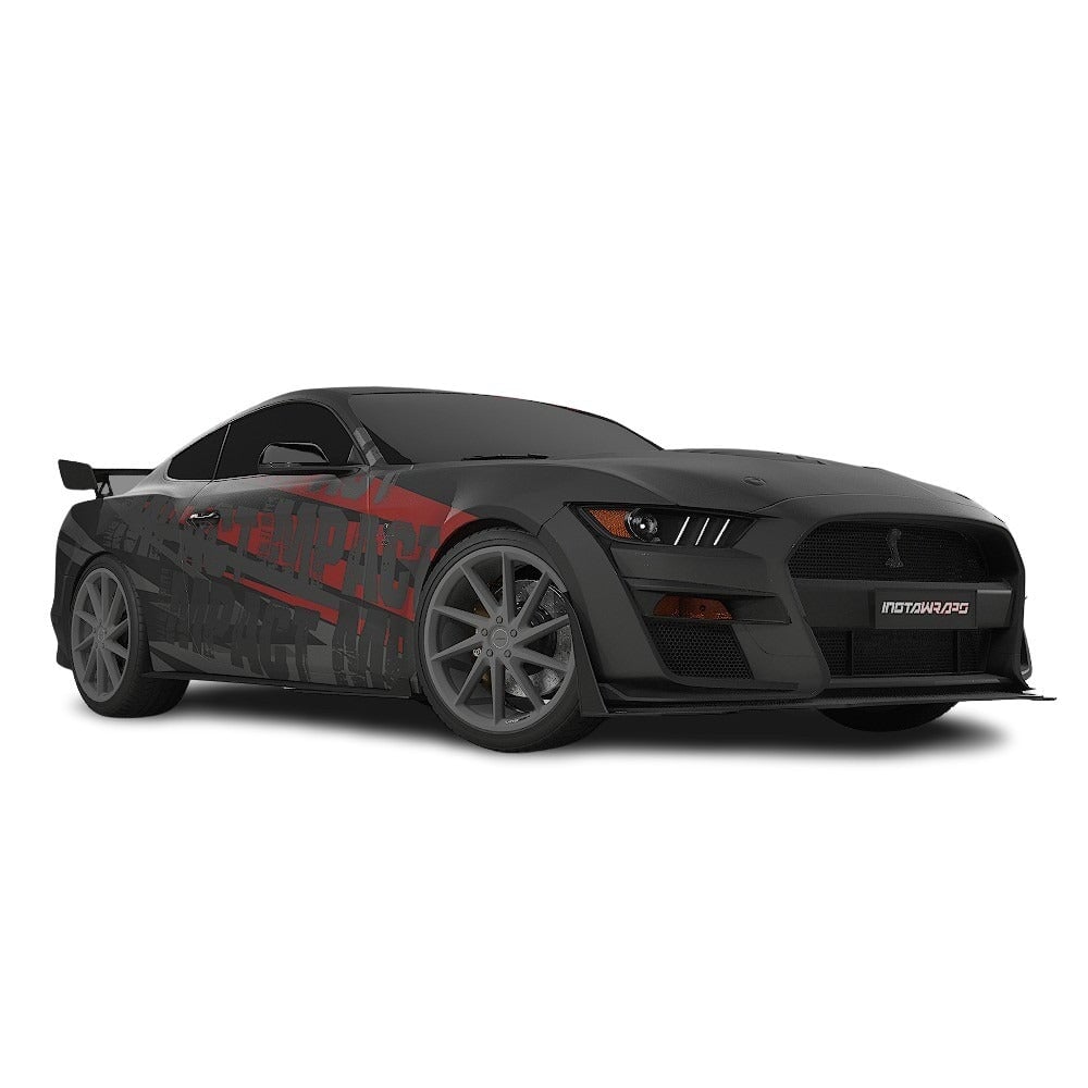 3M / AVERY DENNISON | VINYL WRAPPING FILM PRINTED GRAPHICS | CUSTOM RIDE | STREET SERIES WRAPS | IMPACT ZONE | CR5101