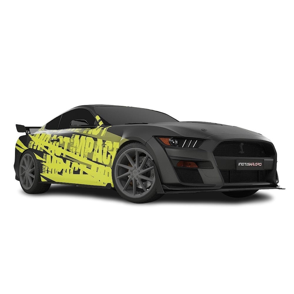 3M / AVERY DENNISON | VINYL WRAPPING FILM PRINTED GRAPHICS | CUSTOM RIDE | STREET SERIES WRAPS | IMPACT ZONE | CR5102