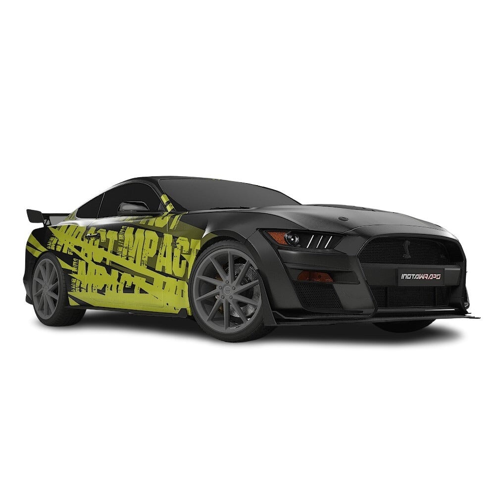 3M / AVERY DENNISON | VINYL WRAPPING FILM PRINTED GRAPHICS | CUSTOM RIDE | STREET SERIES WRAPS | IMPACT ZONE | CR5102