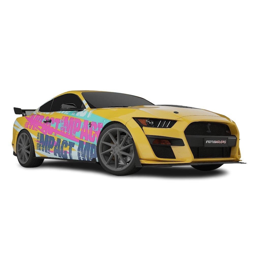 3M / AVERY DENNISON | VINYL WRAPPING FILM PRINTED GRAPHICS | CUSTOM RIDE | STREET SERIES WRAPS | IMPACT ZONE | CR5103