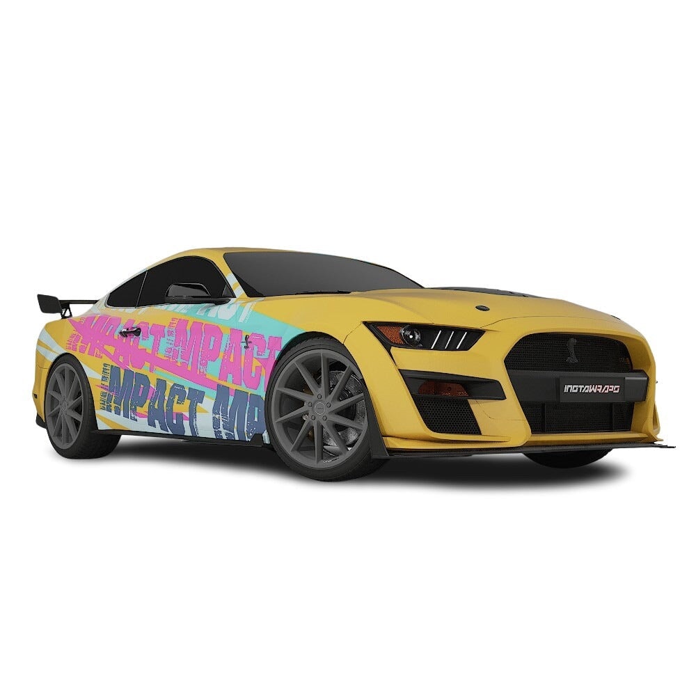 3M / AVERY DENNISON | VINYL WRAPPING FILM PRINTED GRAPHICS | CUSTOM RIDE | STREET SERIES WRAPS | IMPACT ZONE | CR5103