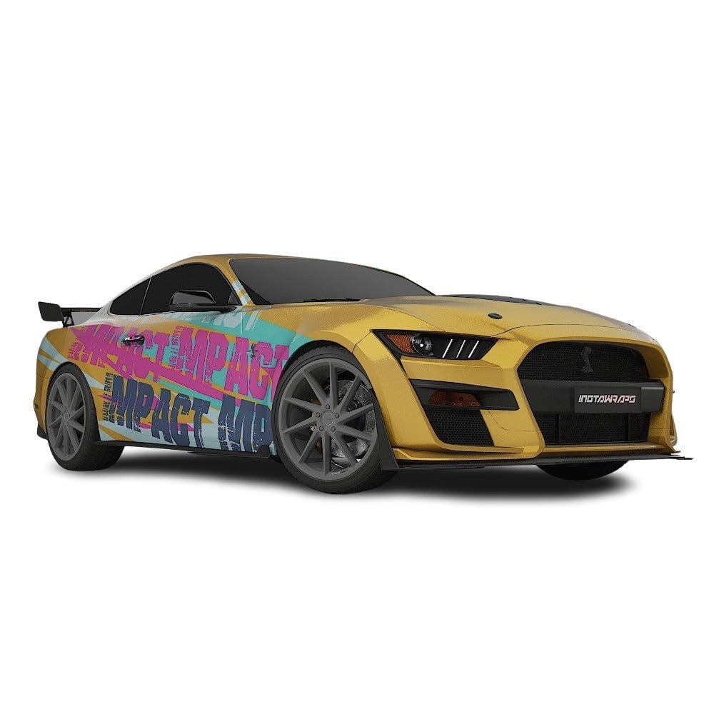 3M / AVERY DENNISON | VINYL WRAPPING FILM PRINTED GRAPHICS | CUSTOM RIDE | STREET SERIES WRAPS | IMPACT ZONE | CR5103