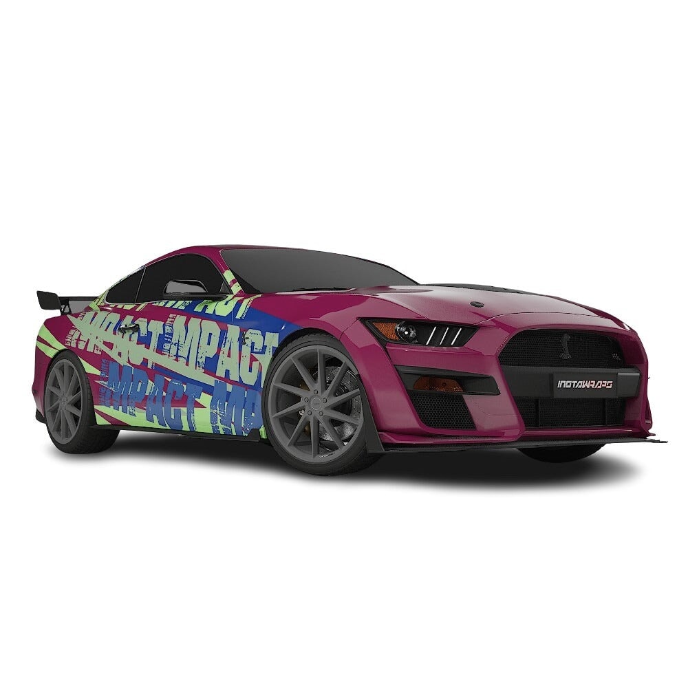 3M / AVERY DENNISON | VINYL WRAPPING FILM PRINTED GRAPHICS | CUSTOM RIDE | STREET SERIES WRAPS | IMPACT ZONE | CR5104