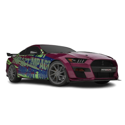 3M / AVERY DENNISON | VINYL WRAPPING FILM PRINTED GRAPHICS | CUSTOM RIDE | STREET SERIES WRAPS | IMPACT ZONE | CR5104