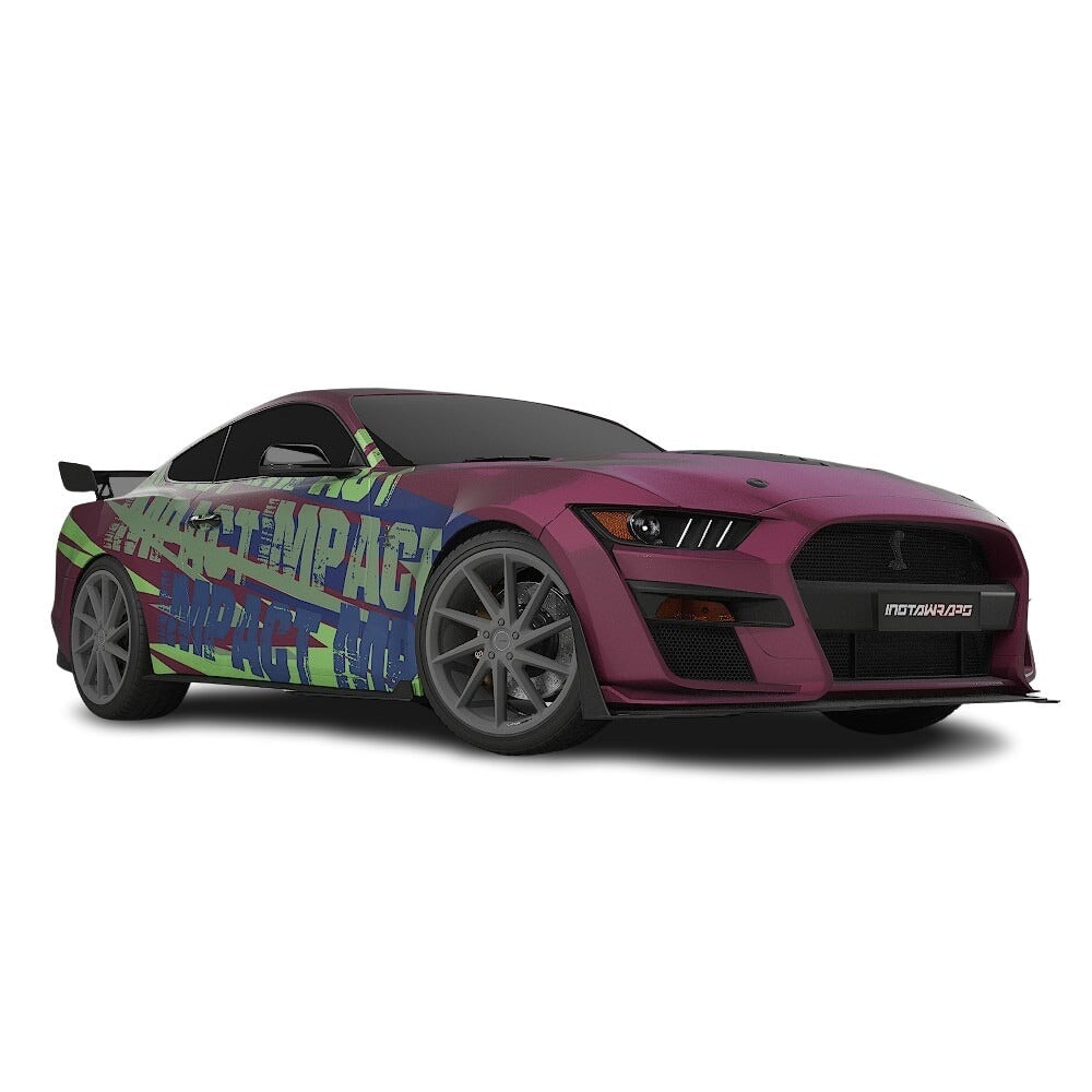 3M / AVERY DENNISON | VINYL WRAPPING FILM PRINTED GRAPHICS | CUSTOM RIDE | STREET SERIES WRAPS | IMPACT ZONE | CR5104