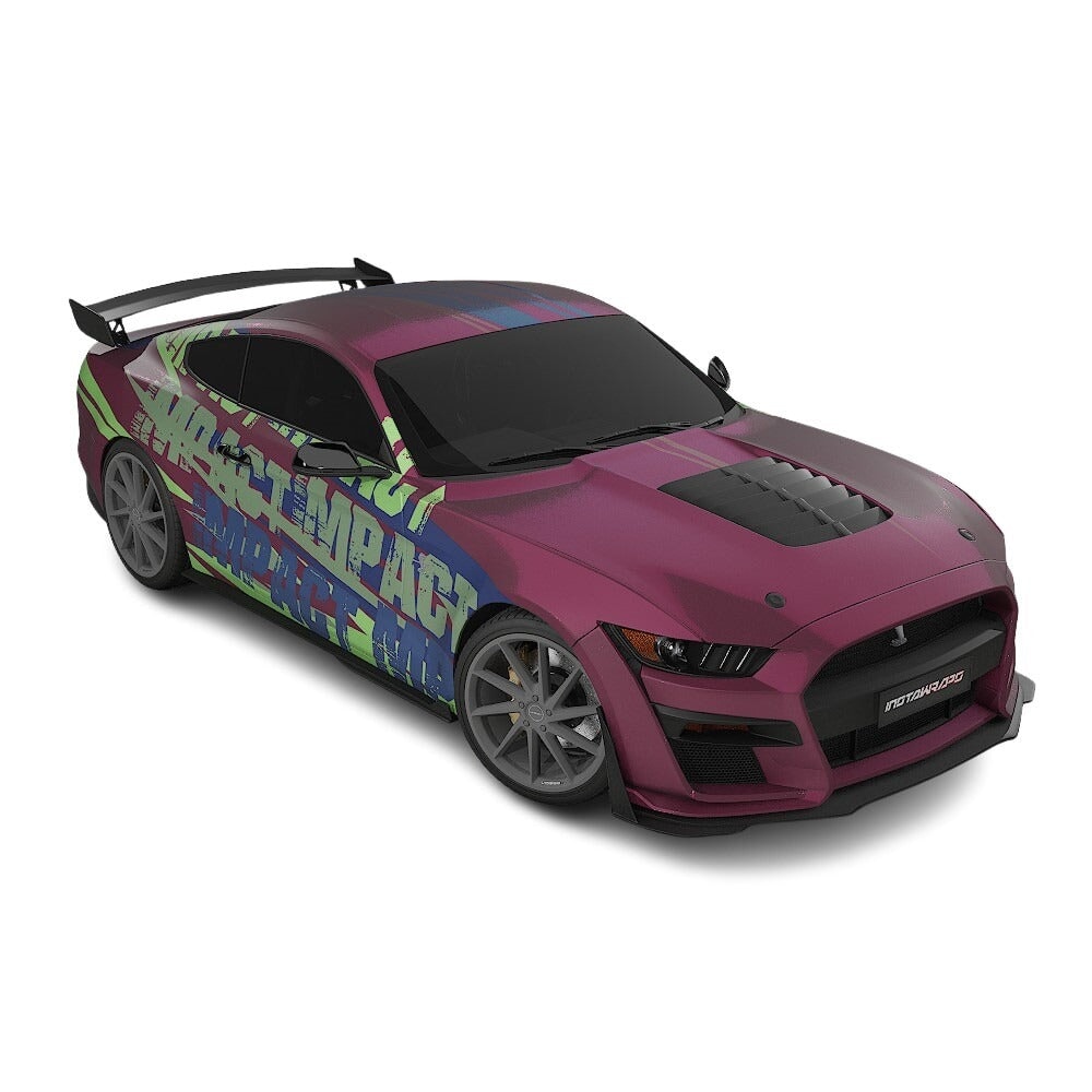 3M / AVERY DENNISON | VINYL WRAPPING FILM PRINTED GRAPHICS | CUSTOM RIDE | STREET SERIES WRAPS | IMPACT ZONE | CR5104