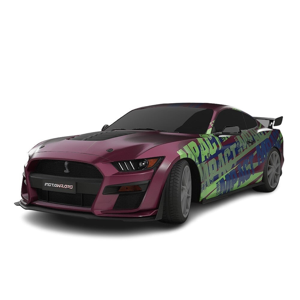 3M / AVERY DENNISON | VINYL WRAPPING FILM PRINTED GRAPHICS | CUSTOM RIDE | STREET SERIES WRAPS | IMPACT ZONE | CR5104