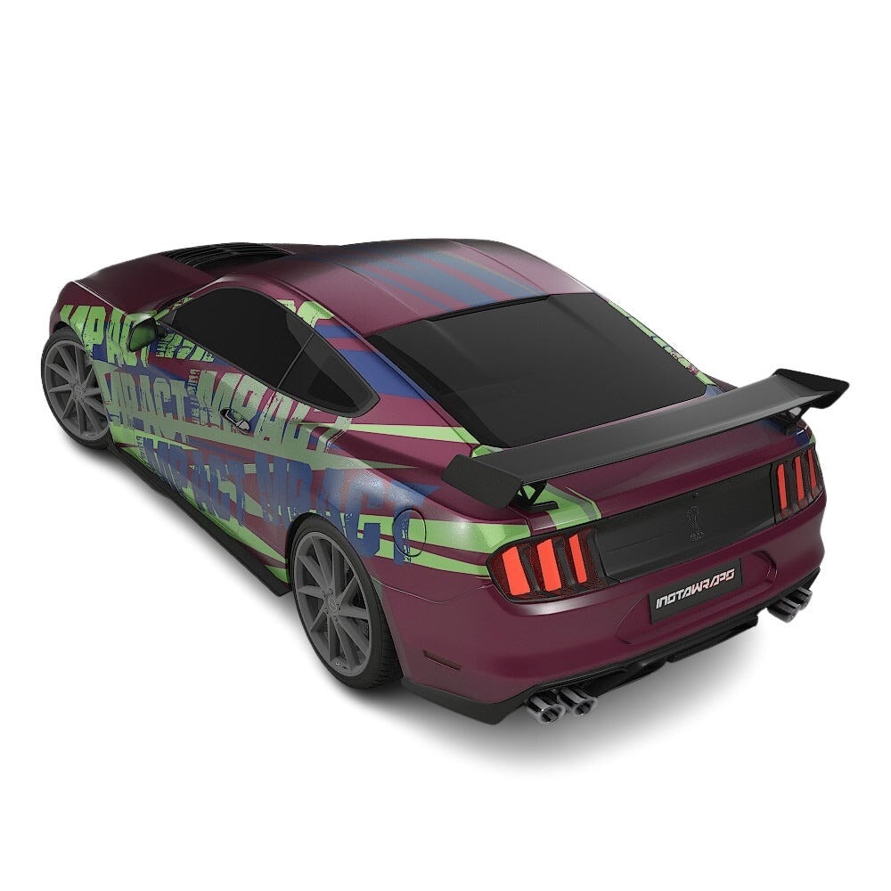 3M / AVERY DENNISON | VINYL WRAPPING FILM PRINTED GRAPHICS | CUSTOM RIDE | STREET SERIES WRAPS | IMPACT ZONE | CR5104