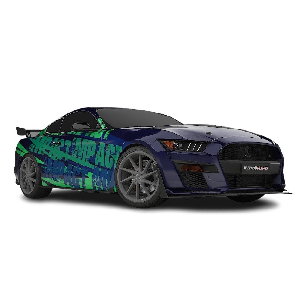 3M / AVERY DENNISON | VINYL WRAPPING FILM PRINTED GRAPHICS | CUSTOM RIDE | STREET SERIES WRAPS | IMPACT ZONE | CR5105