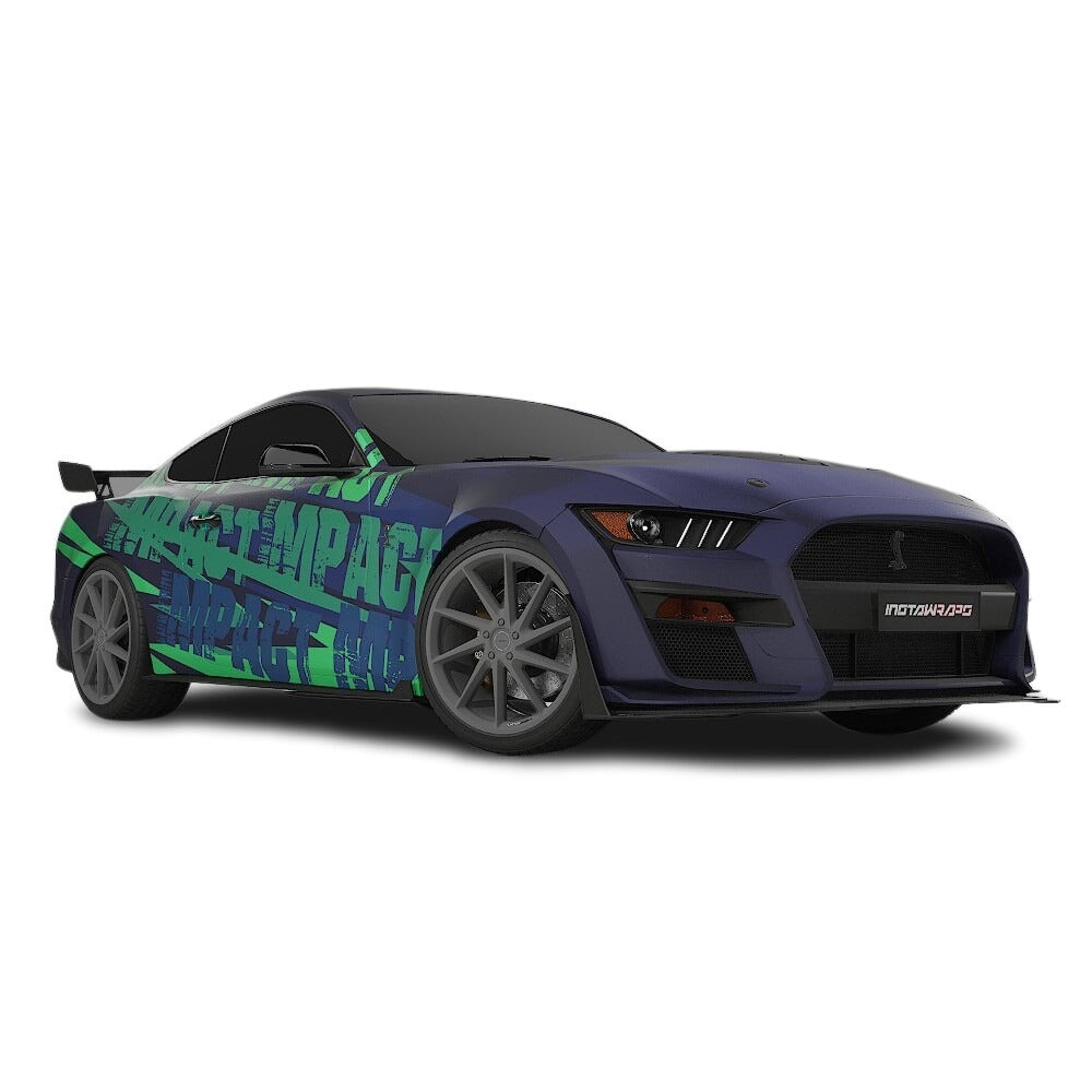 3M / AVERY DENNISON | VINYL WRAPPING FILM PRINTED GRAPHICS | CUSTOM RIDE | STREET SERIES WRAPS | IMPACT ZONE | CR5105