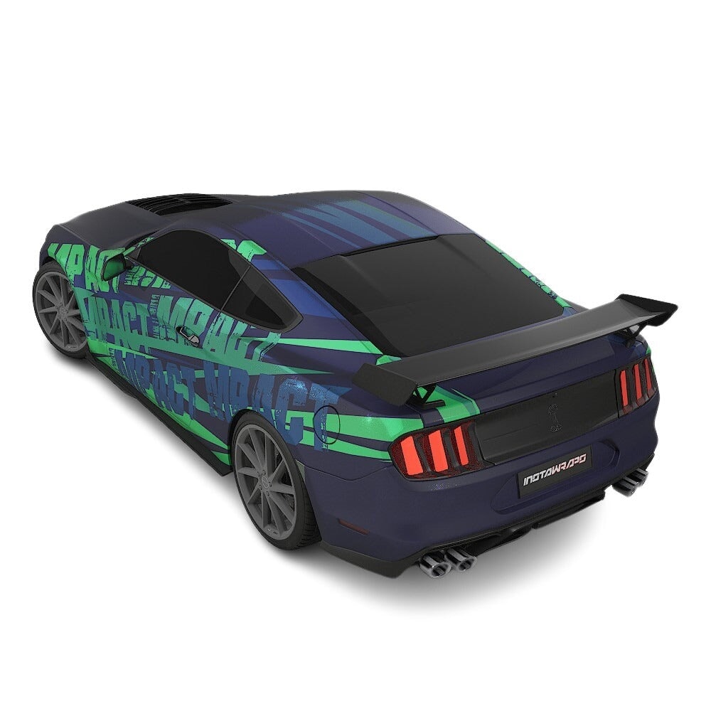 3M / AVERY DENNISON | VINYL WRAPPING FILM PRINTED GRAPHICS | CUSTOM RIDE | STREET SERIES WRAPS | IMPACT ZONE | CR5105