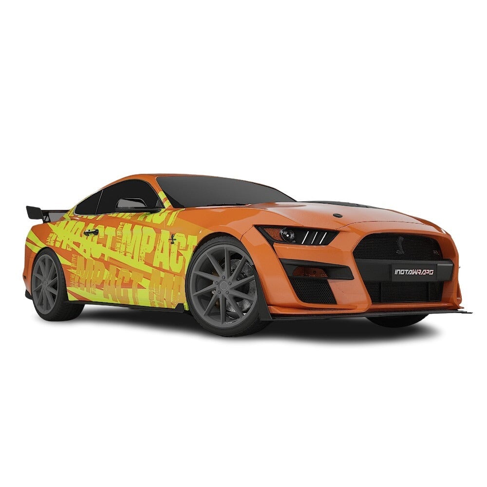 3M / AVERY DENNISON | VINYL WRAPPING FILM PRINTED GRAPHICS | CUSTOM RIDE | STREET SERIES WRAPS | IMPACT ZONE | CR5106