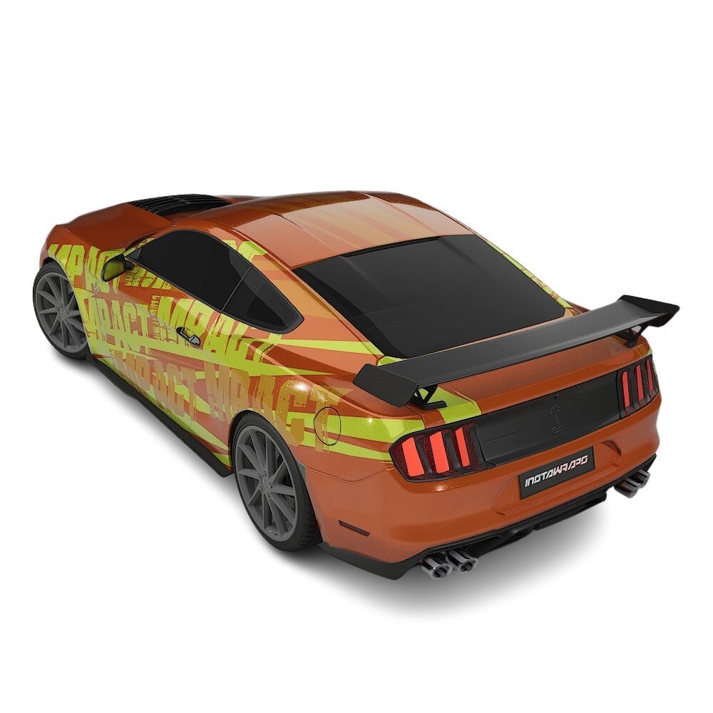 3M / AVERY DENNISON | VINYL WRAPPING FILM PRINTED GRAPHICS | CUSTOM RIDE | STREET SERIES WRAPS | IMPACT ZONE | CR5106