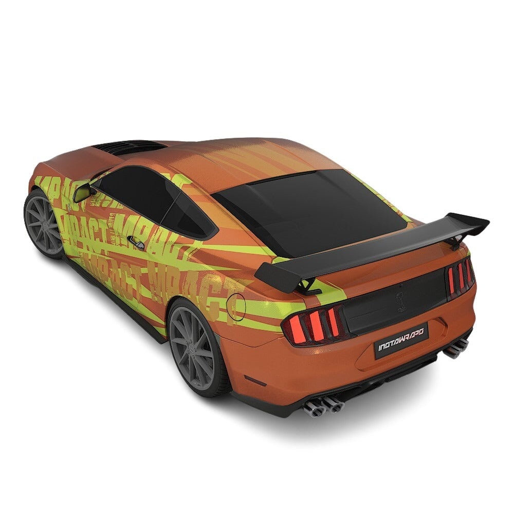 3M / AVERY DENNISON | VINYL WRAPPING FILM PRINTED GRAPHICS | CUSTOM RIDE | STREET SERIES WRAPS | IMPACT ZONE | CR5106