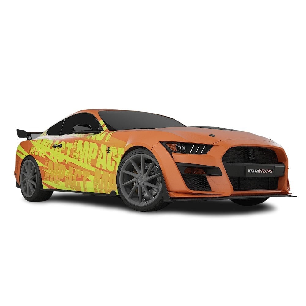 3M / AVERY DENNISON | VINYL WRAPPING FILM PRINTED GRAPHICS | CUSTOM RIDE | STREET SERIES WRAPS | IMPACT ZONE | CR5106