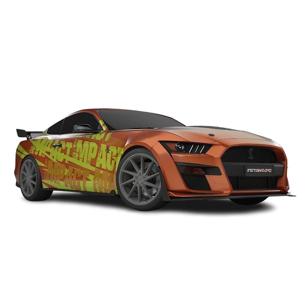3M / AVERY DENNISON | VINYL WRAPPING FILM PRINTED GRAPHICS | CUSTOM RIDE | STREET SERIES WRAPS | IMPACT ZONE | CR5106