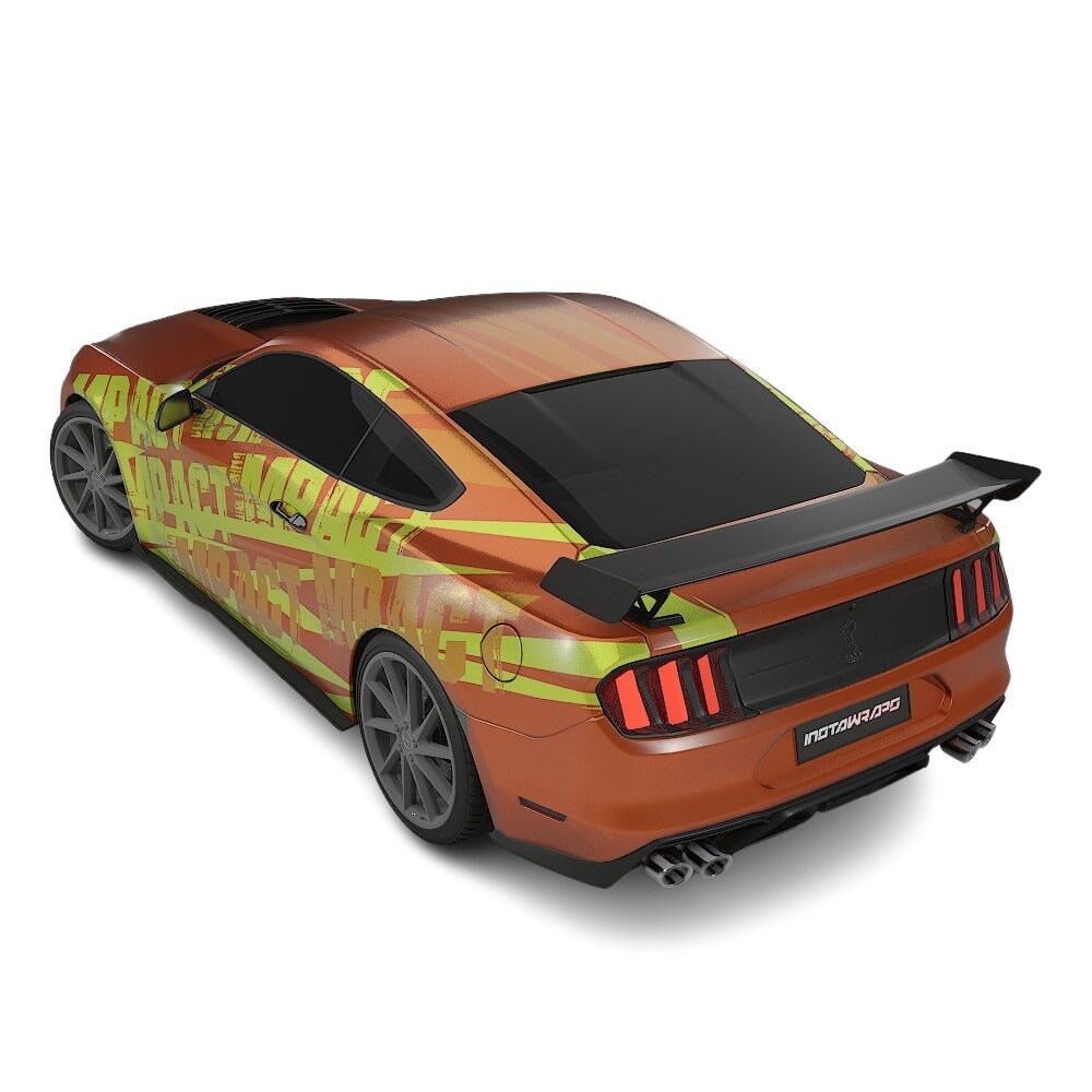 3M / AVERY DENNISON | VINYL WRAPPING FILM PRINTED GRAPHICS | CUSTOM RIDE | STREET SERIES WRAPS | IMPACT ZONE | CR5106