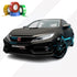 CHROME DELETE / CUSTOM VINYL WRAP TAPE STRIPES | KPMF | MATTE PERFECT BLACK | K75547