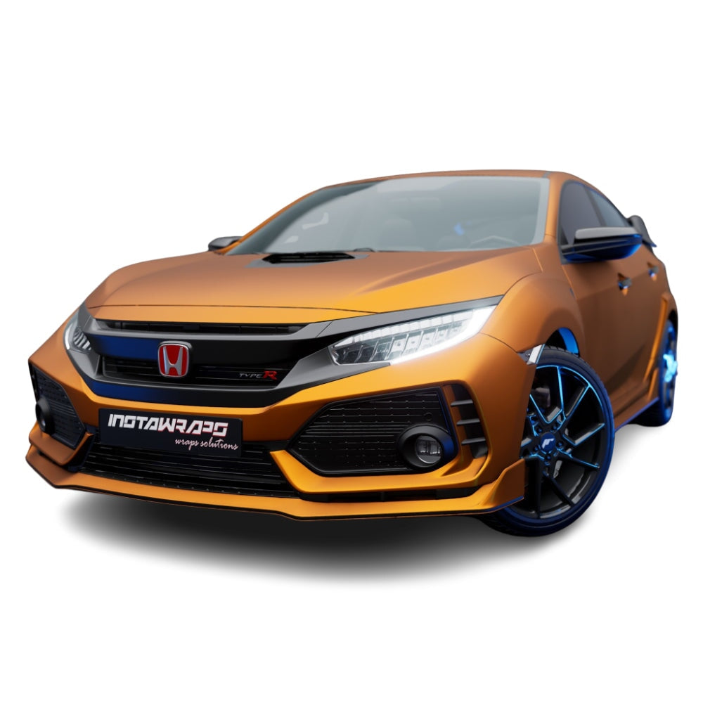 KPMF K75400 SERIES MATTE ICED AMBER TITANIUM VINYL WRAP | K75591