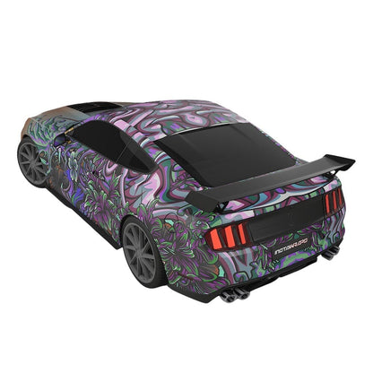 3M / AVERY DENNISON | VINYL WRAPPING FILM PRINTED GRAPHICS | CUSTOM RIDE | FLORAL FURY WRAPS | LETHAL BLOOM | CR3201