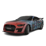 3M / AVERY DENNISON | VINYL WRAPPING FILM PRINTED GRAPHICS | CUSTOM RIDE | FLORAL FURY WRAPS | LETHAL BLOOM | CR3202