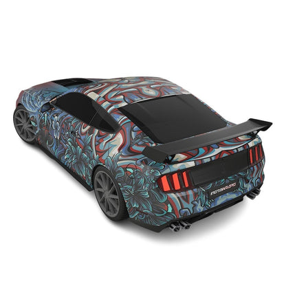 3M / AVERY DENNISON | VINYL WRAPPING FILM PRINTED GRAPHICS | CUSTOM RIDE | FLORAL FURY WRAPS | LETHAL BLOOM | CR3202