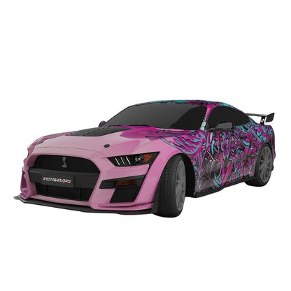 3M / AVERY DENNISON | VINYL WRAPPING FILM PRINTED GRAPHICS | CUSTOM RIDE | FLORAL FURY WRAPS | LETHAL BLOOM | CR3204