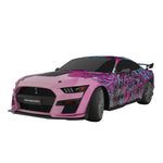 3M / AVERY DENNISON | VINYL WRAPPING FILM PRINTED GRAPHICS | CUSTOM RIDE | FLORAL FURY WRAPS | LETHAL BLOOM | CR3204