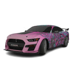 3M / AVERY DENNISON | VINYL WRAPPING FILM PRINTED GRAPHICS | CUSTOM RIDE | FLORAL FURY WRAPS | LETHAL BLOOM | CR3204