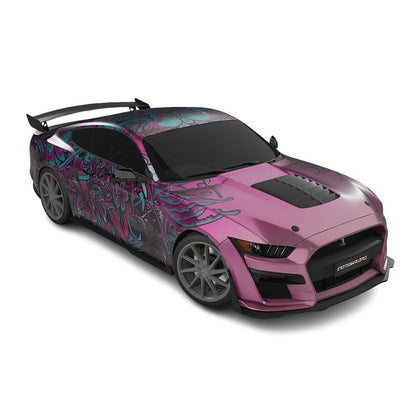 3M / AVERY DENNISON | VINYL WRAPPING FILM PRINTED GRAPHICS | CUSTOM RIDE | FLORAL FURY WRAPS | LETHAL BLOOM | CR3204