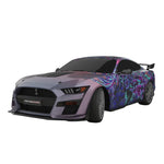 3M / AVERY DENNISON | VINYL WRAPPING FILM PRINTED GRAPHICS | CUSTOM RIDE | FLORAL FURY WRAPS | LETHAL BLOOM | CR3205