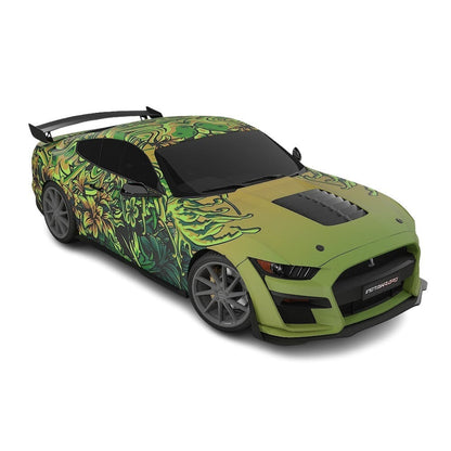 3M / AVERY DENNISON | VINYL WRAPPING FILM PRINTED GRAPHICS | CUSTOM RIDE | FLORAL FURY WRAPS | LETHAL BLOOM | CR3206