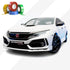 CHROME DELETE / CUSTOM VINYL WRAP TAPE STRIPES | 3M | MATTE WHITE | M10