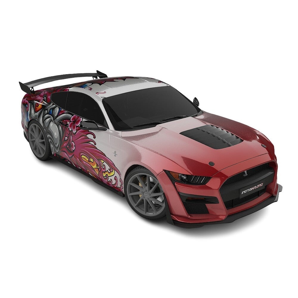 3M / AVERY DENNISON | VINYL WRAPPING FILM PRINTED GRAPHICS | CUSTOM RIDE | FLORAL FURY WRAPS | MYTHIC BLOOM | CR5201