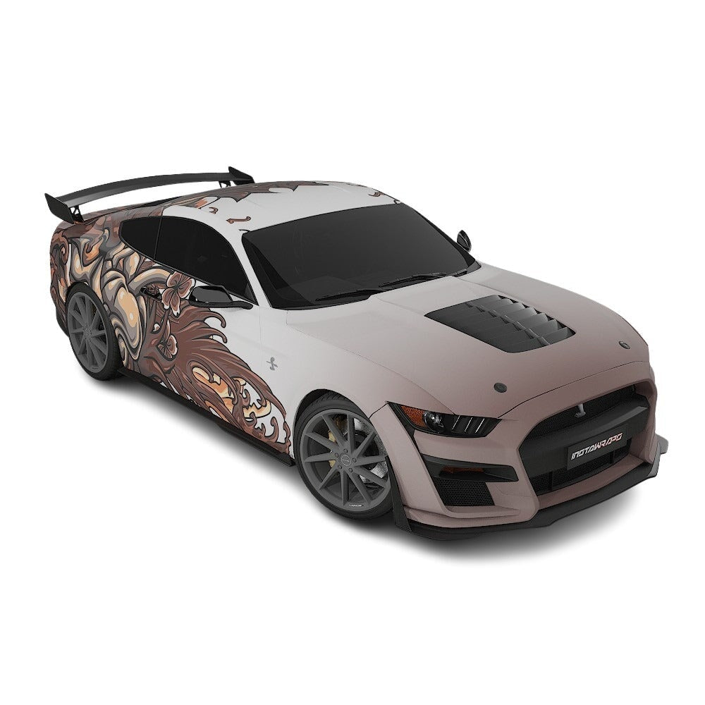 3M / AVERY DENNISON | VINYL WRAPPING FILM PRINTED GRAPHICS | CUSTOM RIDE | FLORAL FURY WRAPS | MYTHIC BLOOM | CR5203