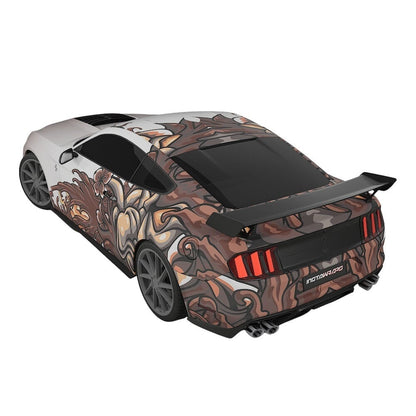 3M / AVERY DENNISON | VINYL WRAPPING FILM PRINTED GRAPHICS | CUSTOM RIDE | FLORAL FURY WRAPS | MYTHIC BLOOM | CR5203