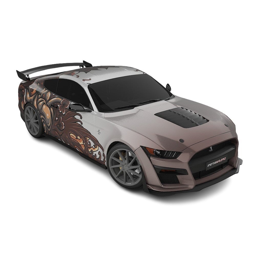 3M / AVERY DENNISON | VINYL WRAPPING FILM PRINTED GRAPHICS | CUSTOM RIDE | FLORAL FURY WRAPS | MYTHIC BLOOM | CR5203